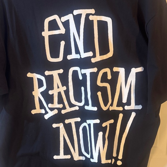 NEW STUSSY End Racism Tee- Large - Picture 5 of 7